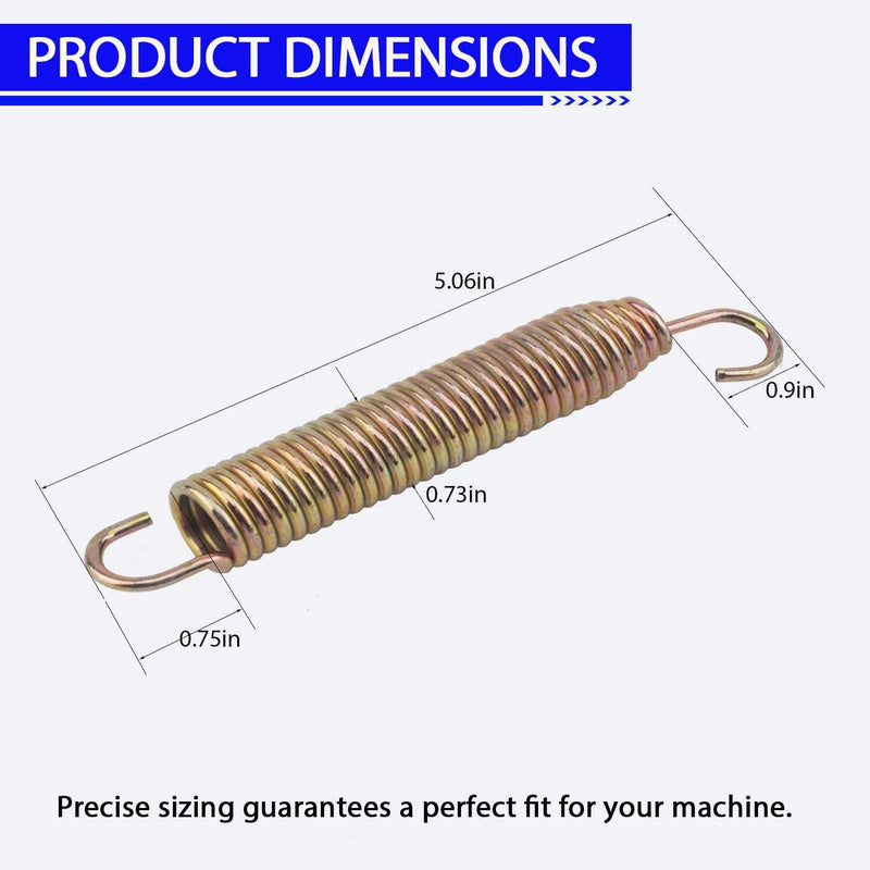 [Australia - AusPower] - 283820 for Grasshopper Spring Extension with Swivel Hook, Offers Resistance and Reacts to Forces Pulling Ends A Part, for Front Mount ZTR Mowers 