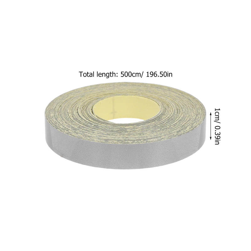 BESPORTBLE Reflective Tachometer Tape Strips Roll, High Visibility Adhesive Speed Tester Tape for Accurate Measurement, Portable Reflective Stickers for Outdoor Use, 16. 4 Feet