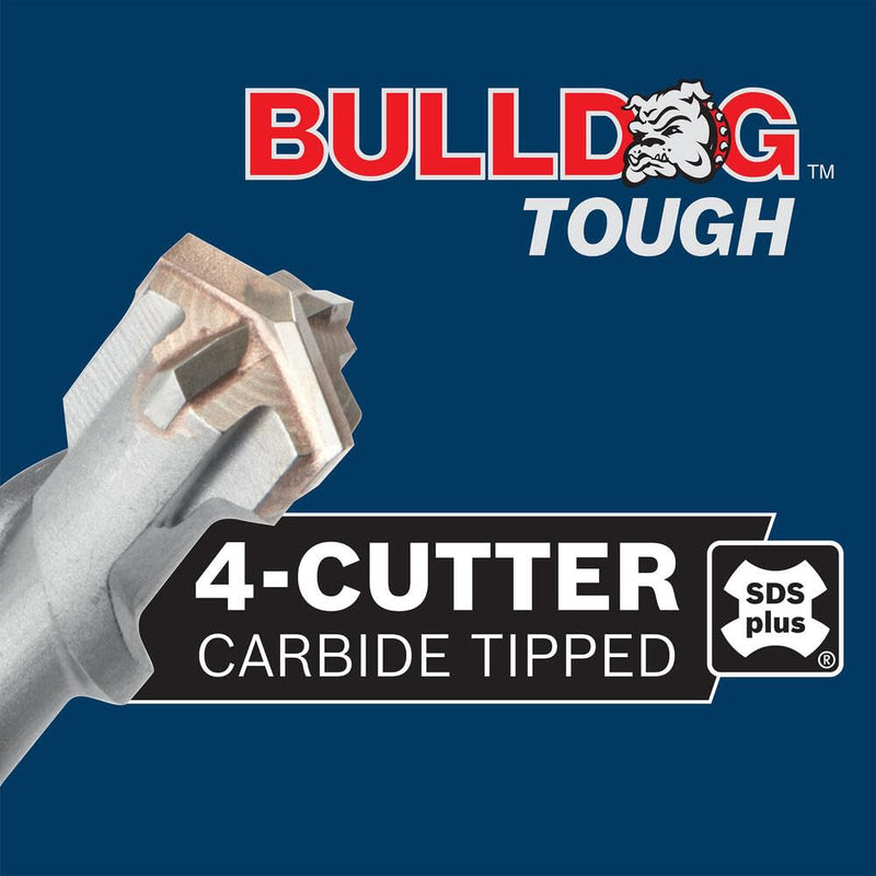 [Australia - AusPower] - Bosch HC4C2083 - 1/2 In. x 6 In. x 8 In. SDS-plus® Bulldog™ Tough Rotary Hammer Bit 1/2" Diameter 8" Length 1-Piece 