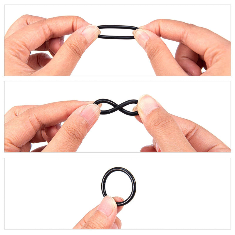 [Australia - AusPower] - 419 Pieces Metric Universal O-Ring Kit, Set of 32 Metric Sizes, Buna-N 70A, Rubber Seals O Rings, for Faucet, Professional Plumbing, Automotive | BUSY-CORNER Metric 419PCS 