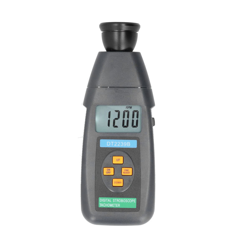 [Australia - AusPower] - DT2239B Digital Stroboscope 60-19999rpm ABS Material with Adjustable Speed and High Resolution 