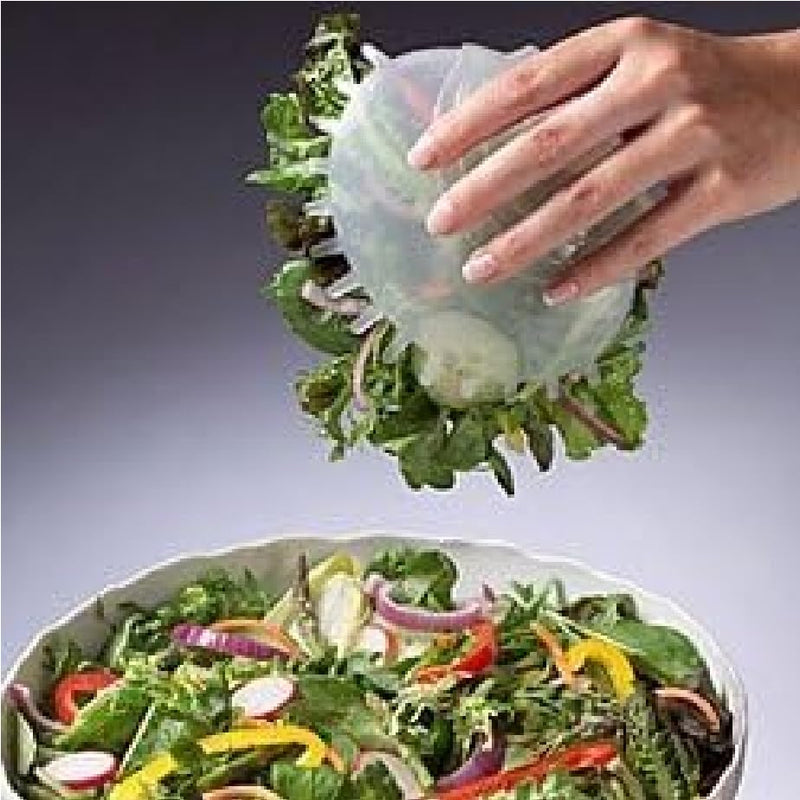 Snapi The Single Handed Salad Server, Kiwi, Rubber, Pack of 2, 7.5 Inches Length, SNAPI2PKKW