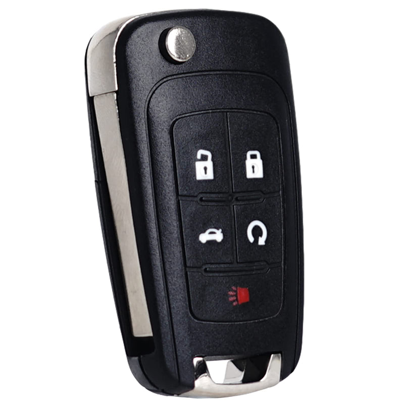 [Australia - AusPower] - Key Fob Replacement Fits for Chevy Cruze Equinox Camaro Impala Malibu Sonic Buick Regal Verano Encore Lacrosse GMC Terrain 2010-2021 OHT01060512 Keyless Entry Remote Control 13504199 Pack of 2 5BTN 