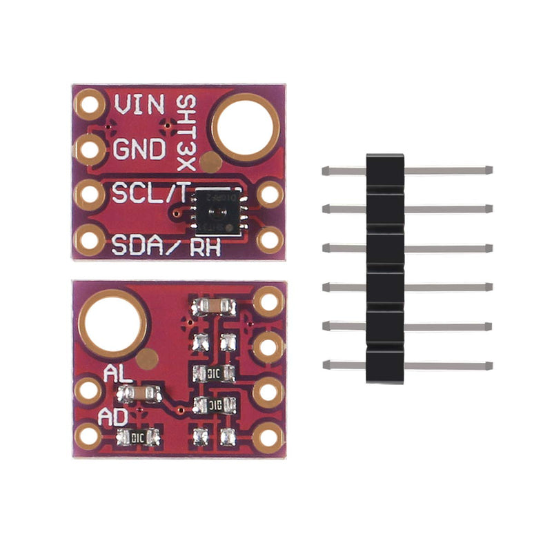 [Australia - AusPower] - AITRIP 3pcs SHT31-D Temperature and Humidity Sensor Breakout Digital Output Temperature and Humidity Sensor Module IIC I2C Interface 3.3V GY-SHT31-D Compatible with Arduino Raspberry Pi 