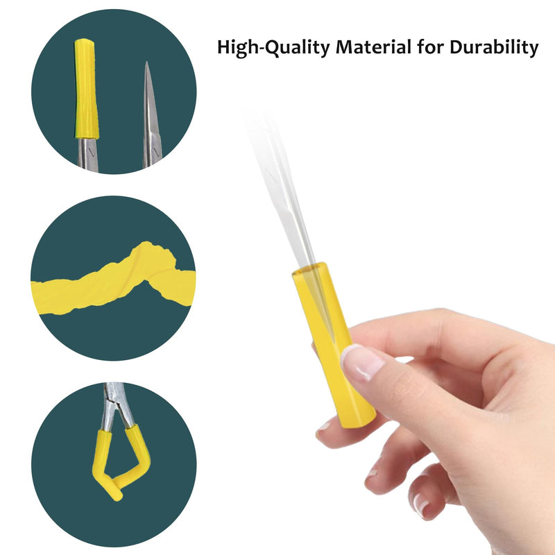 [Australia - AusPower] - Disposable Instrument Tip Guards - Scissor Protector Cover, 100 Pcs (4.5mm(ID) x 7.2mm(OD) x 40mm(L)) 4.5mm(ID) x 7.2mm(OD) x 40mm(L) 