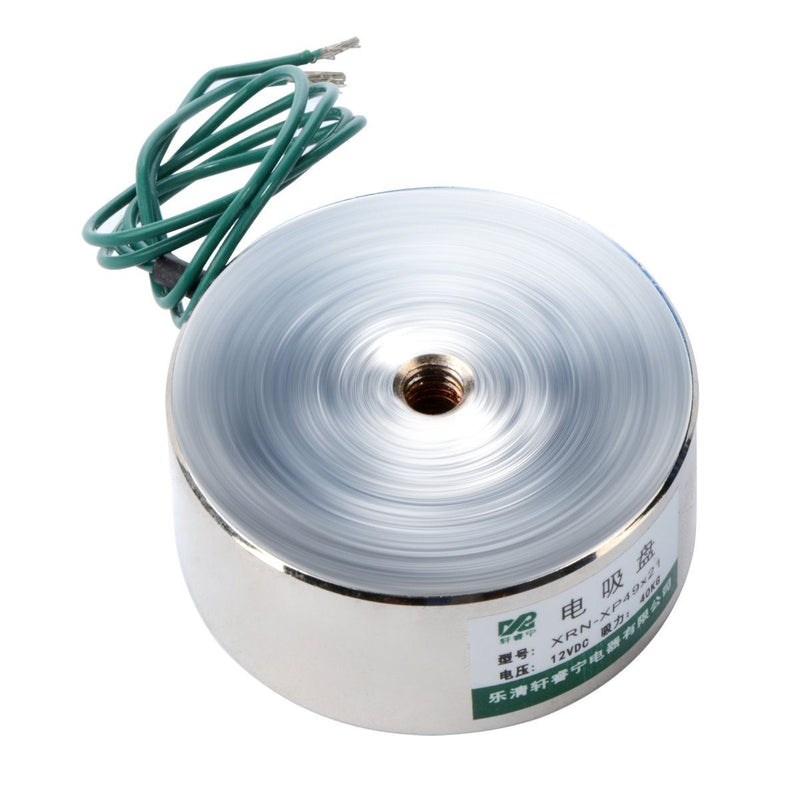 [Australia - AusPower] - 40Kg 88LB 12V 49mm Electric Lifting Magnet Electromagnet Solenoid 