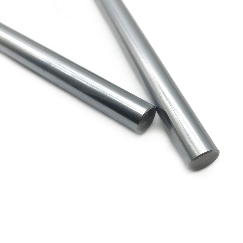 [Australia - AusPower] - Linear Motion Rods 2PCS 8mmx 350mm (0.315 x 13.78 inches) Case Hardened Chrome Plated Linear Motion Rod Shaft Guide for 3D Printer, DIY, CNC - Metric h8 Tolerance 350mm length Diameter 8mm 