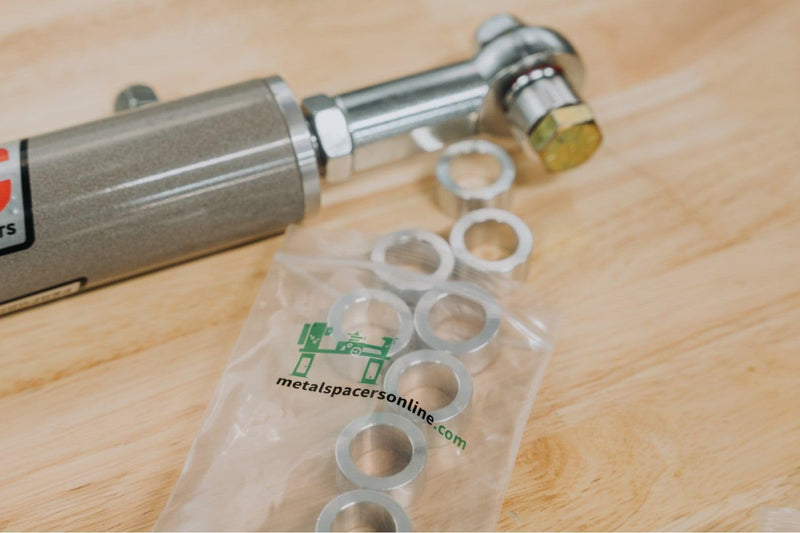 [Australia - AusPower] - Aluminum Spacer 3/4" OD x 3/8" ID x Choose Your Length, Round Spacer Unthreaded Standoff Bushing Plain Finish, Fits Screws Bolts 3/8" or M10 by Metal Spacers Online (2" Length, 5 Pack) 2" Length 