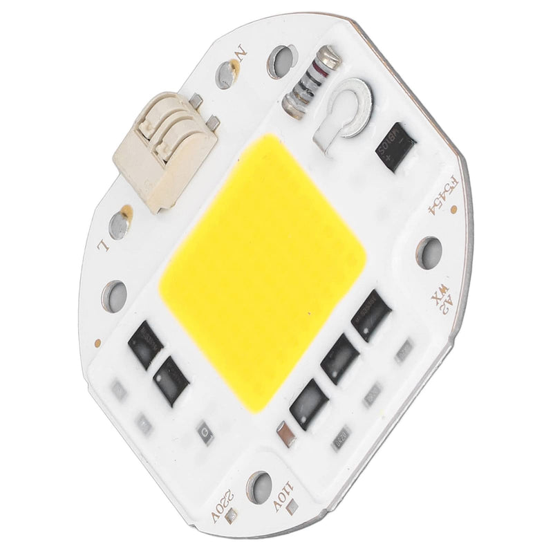 [Australia - AusPower] - Hapivida High Power LED Chip, Super Bright Integrated Chip Light Source Pearl for DIY Lighting, 100 W Warm White, Aluminium, SMD Light Emitter Components for Floodlights and Landscape Lighting 