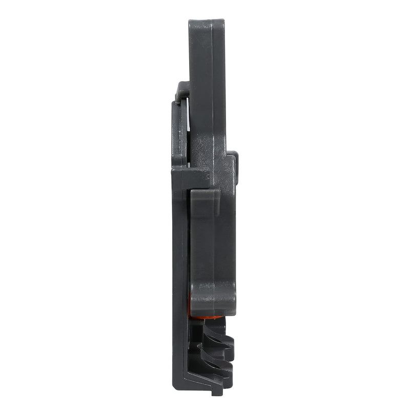 [Australia - AusPower] - Pair of DTC Undermount Drawer Slide Plastic Front Locking Device, Grey with Screws Included 1 Left & Right Locking Device Set 