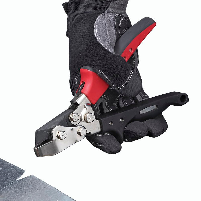 Malco Hand Notcher, 30 Degrees V-Notch, 8 in, Steel N1R - 1 Each