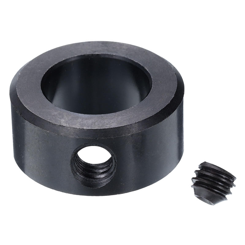 [Australia - AusPower] - uxcell 4pcs Set Screw Collars 3/4" Bore Carbon Steel Shaft Collars, 1-1/4" OD, 9/16" Width Axle Collar Clamp for Linear Rod Shaft Guide, Black Oxide 