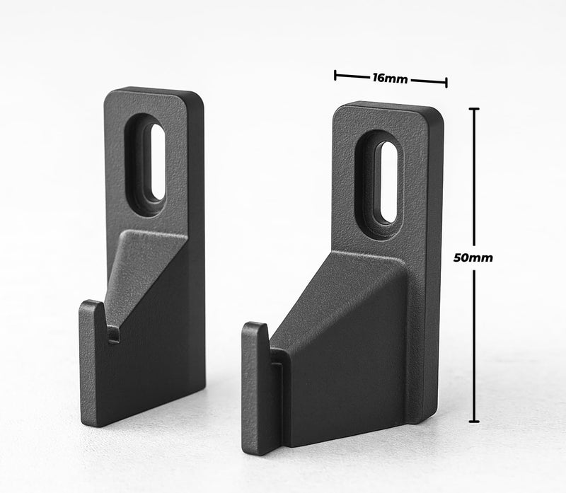 NewGround Designs Wall Mount for Fritzbox - Models 4040, 4050, 4690, 5530, 5590, 6660, 6670, 6850, 6890, 7510, 7530, 7590, 7682, 7690 - Fritz Box Bracket with Mounting Material, Made in Germany