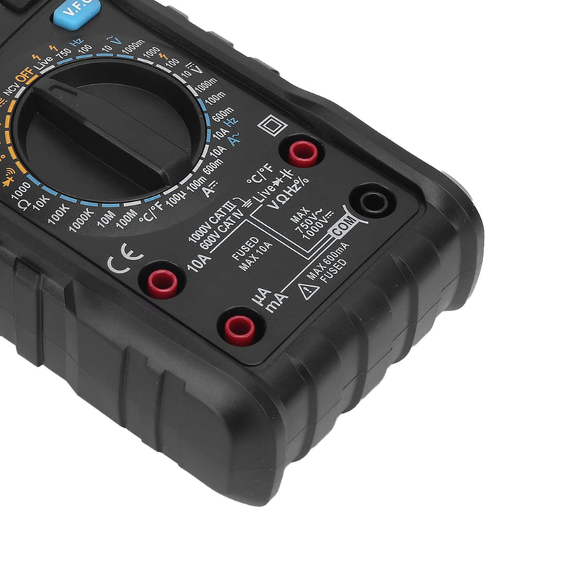 [Australia - AusPower] - Electrical Multimeter, Digital Hand‑Automatic Integration 10A/999.9V Multimeter DM100C for Electrical Maintenance 