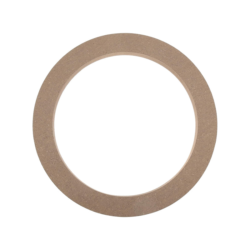 [Australia - AusPower] - X AUTOHAUX 4 Pcs 6.5" Universal Wooden Car Speaker Subwoofer Mounting Spacer Rings Adapter Bracket Holder Plate 