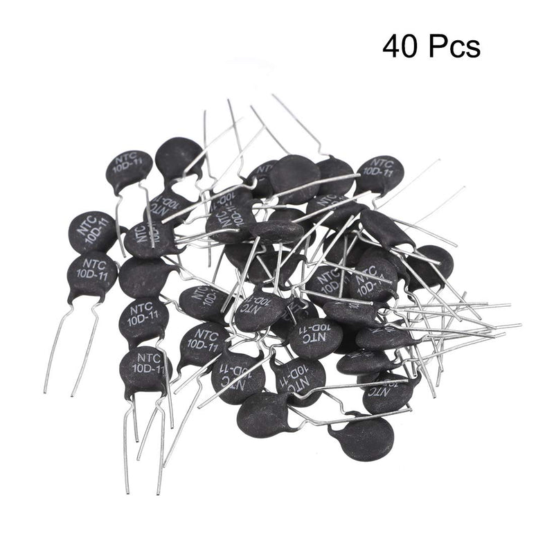 [Australia - AusPower] - sourcing map NTC Thermistor Resistors Inrush Current Limiter 10D-11 3A 10 Ohm Pack of 40 