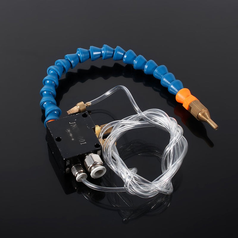 [Australia - AusPower] - Mist Coolant Spray System, Adjustable Metal Mist Coolant Mist Lubrication Spray System Unit for 8mm Air Pipes, CNC Lathe Milling Drill Chilling Stone Plastic Pipes 