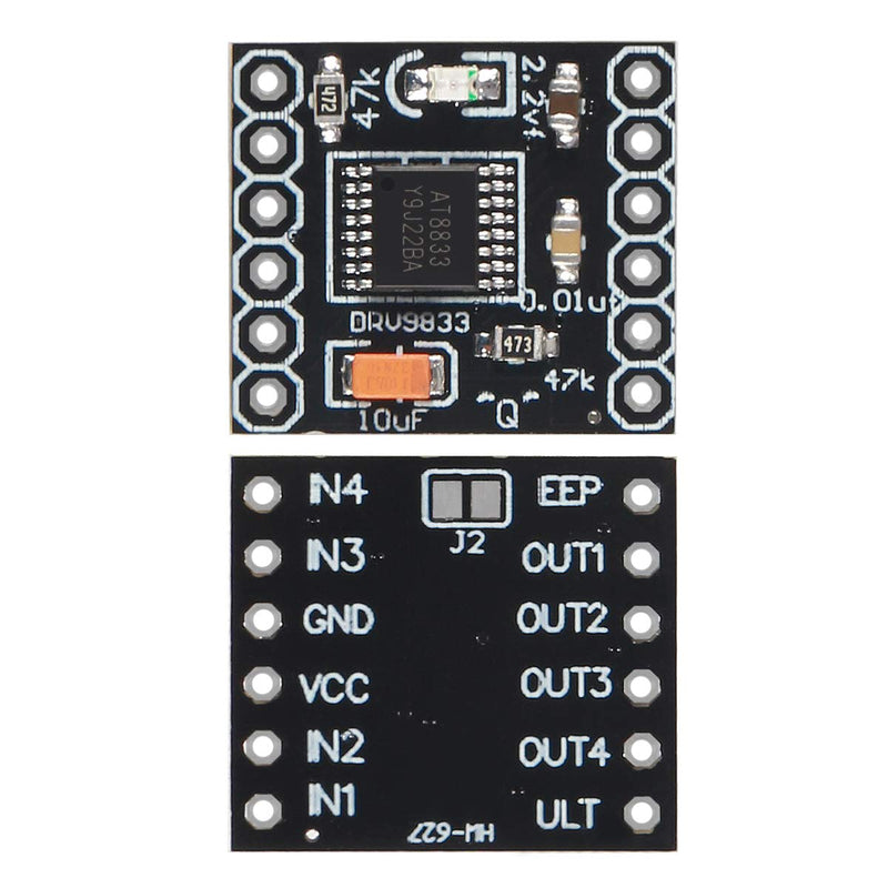 [Australia - AusPower] - 8pcs DRV8833 Motor Drive Module 1.5A Dual H Bridge DC Gear Motor Driver Controller Boa 