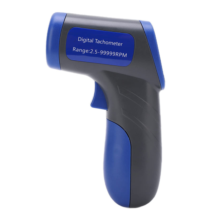 [Australia - AusPower] - RPM Gun, DT6685 Non-Contact Tachometer Portable Wide Range Photoelectric RPM Meter for Motor 