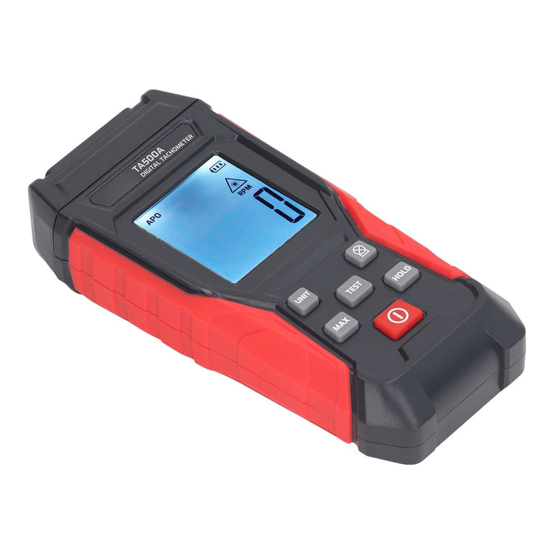 [Australia - AusPower] - Portable Digital Tachometer 3-100,000RPM Non-Contact Measuring Valve Lockable Tachometer 
