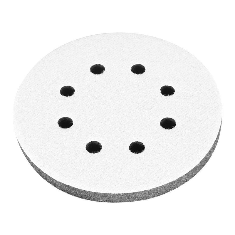 [Australia - AusPower] - KSTE 125 mm diameter soft buffer sponge interface cushion pad for sanding disc (8 holes) 