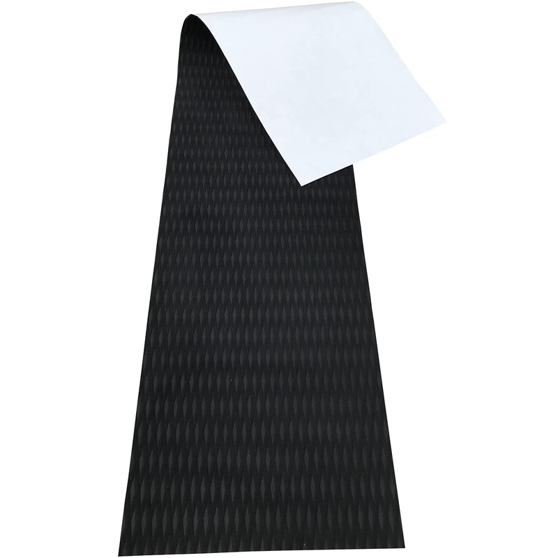 KXKZREN EVA Foam Boat Decking Self-Adhesive Boat Flooring Sheet Non-Skid DIY Traction Pads Grip Mat for Boat Kayak Yacht SUP Board Canoe Golf Cart RV Flooring, 21.6" x 90.55"/12.2"x 45.2" black 12.2x 45.2 inch, 3.84 sq.ft