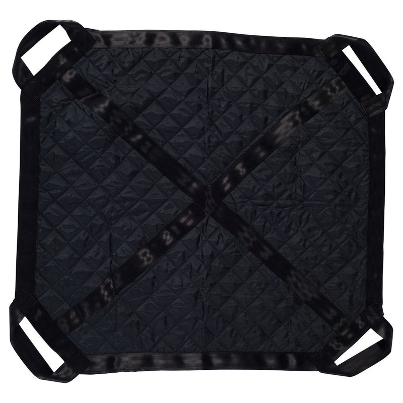 Patient Aid Positioning Sheet with Handles (PA45057) for Moving and Turning Patients in Bed, with 3-Layer Nylon Fabric for Comfort and Protection, 6 Ergonomic Straps for Fast and Safe Repositioning 57" x 40"