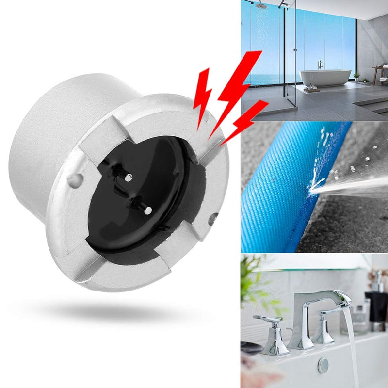 Water Leak Alarm Detector, DC 12V Water Leak Alarm Flooding Sensor Alert, Water Immersion Detector with Isolation Layer/High Sensitivity