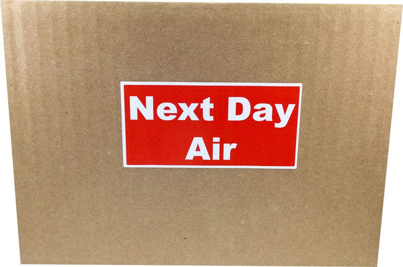 Next Day Air Shipping Labels – 2 x 4 Inch Adhesive Stickers, 500 Total Labels Per Roll for Packages, Mailing, Shipping, and Inventory Management – Made in the USA