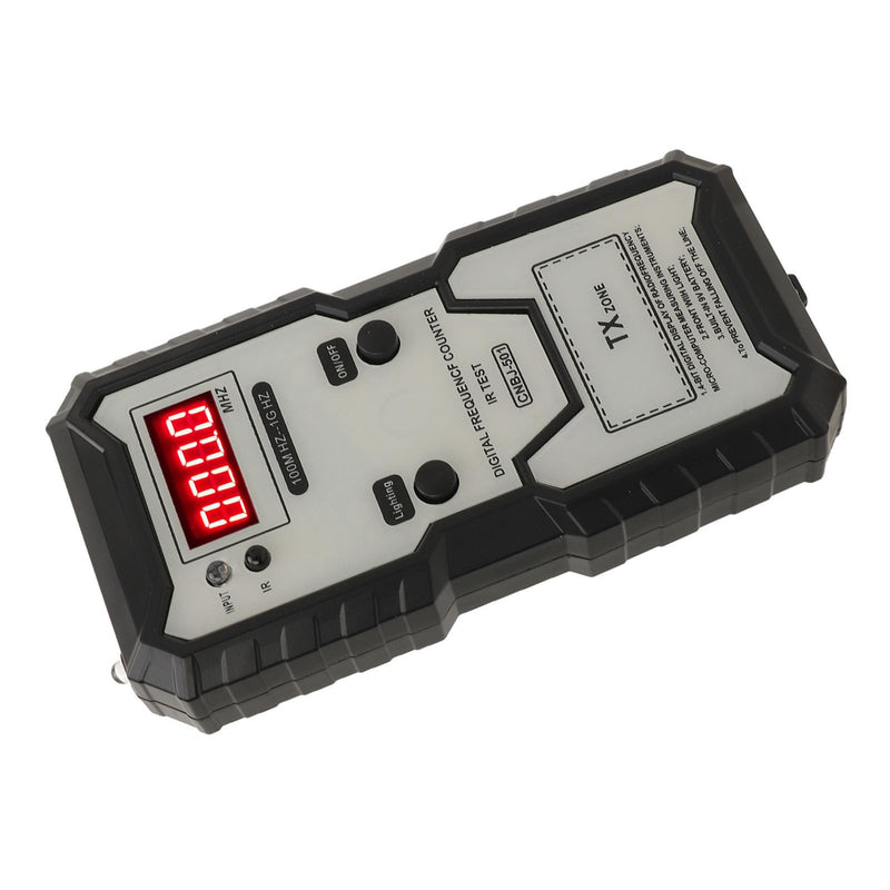 [Australia - AusPower] - Remote Controller Frequency Tester, Portable Fast Response Digital Display Remote Key Frequency Tester for Garage Door for Electric Lock 