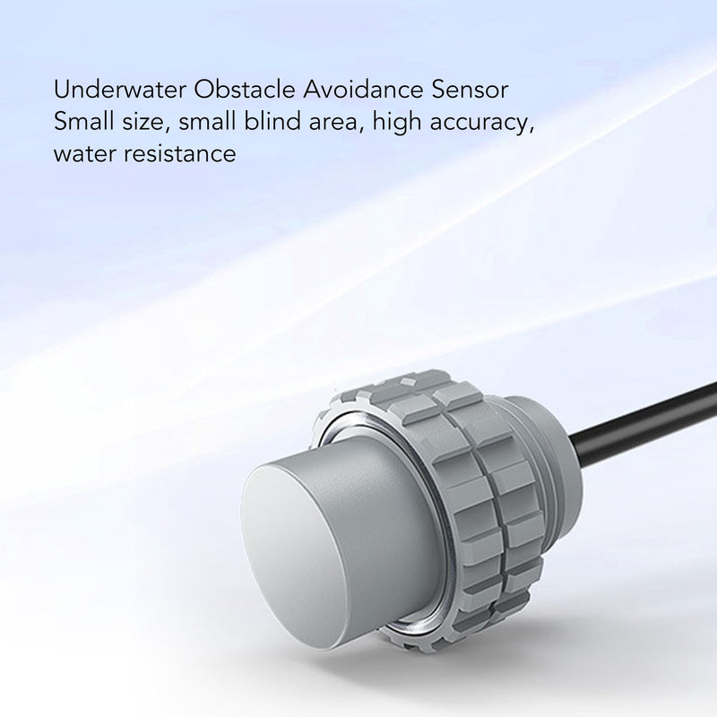 [Australia - AusPower] - Ultrasonic Distance Sensor, 6 Meter Range DC5‑24V Distance Ranging Sensor for Underwater Robot (UART Controlled ≤7mA 14ms) 