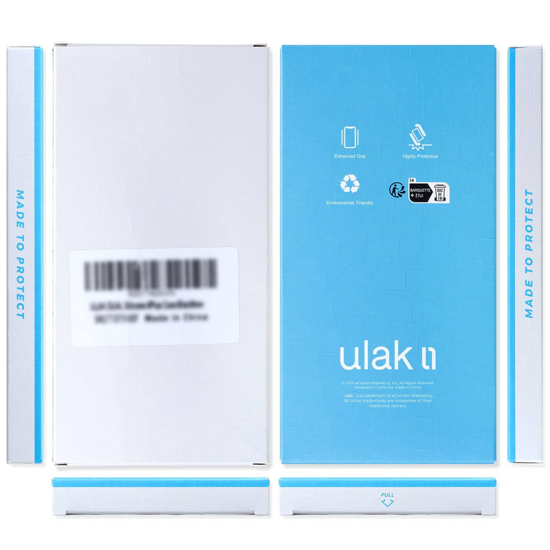 [Australia - AusPower] - ULAK Compatible with iPod Touch 7 Case Clear, iPod Touch 6 Touch 5 Case with 2 Screen Protectors, [Anti-Yellowing] Slim Soft TPU Bumper Hard Cover for iPod Touch 5th /6th /7th Generation, Clear 