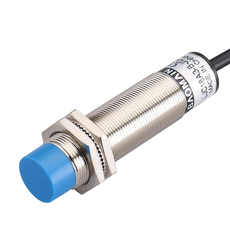 [Australia - AusPower] - Baomain M18 Capacitance Proximity Sensor Switch LJC18A3-B-J/DZ NC AC 90-250V 200mA Detect 10mm 