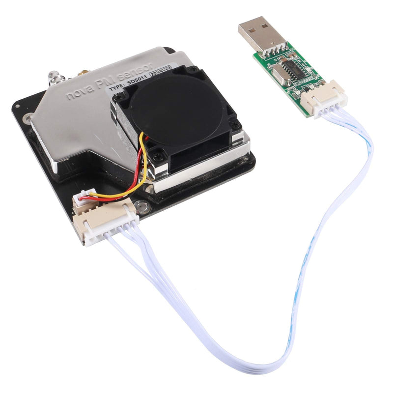 [Australia - AusPower] - AITRIP PM Sensor SDS011 High Precision PM2.5 Air Quality Detection Sensor Module Super Dust Sensors Digital Output Compatible with Arduino 