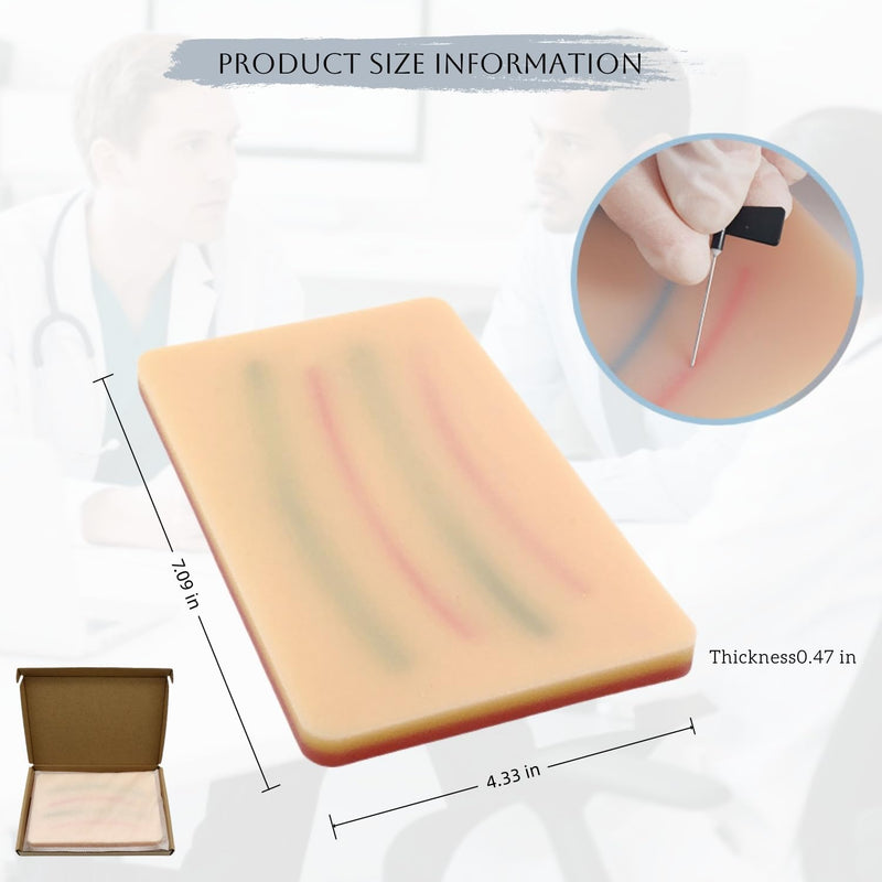 [Australia - AusPower] - IV Insertion Practice Kit for Nursing Students,Injection Practice kit,Blood Draw Practices KIT for Doctor and Nurse（4 Tube） 4 Tube 