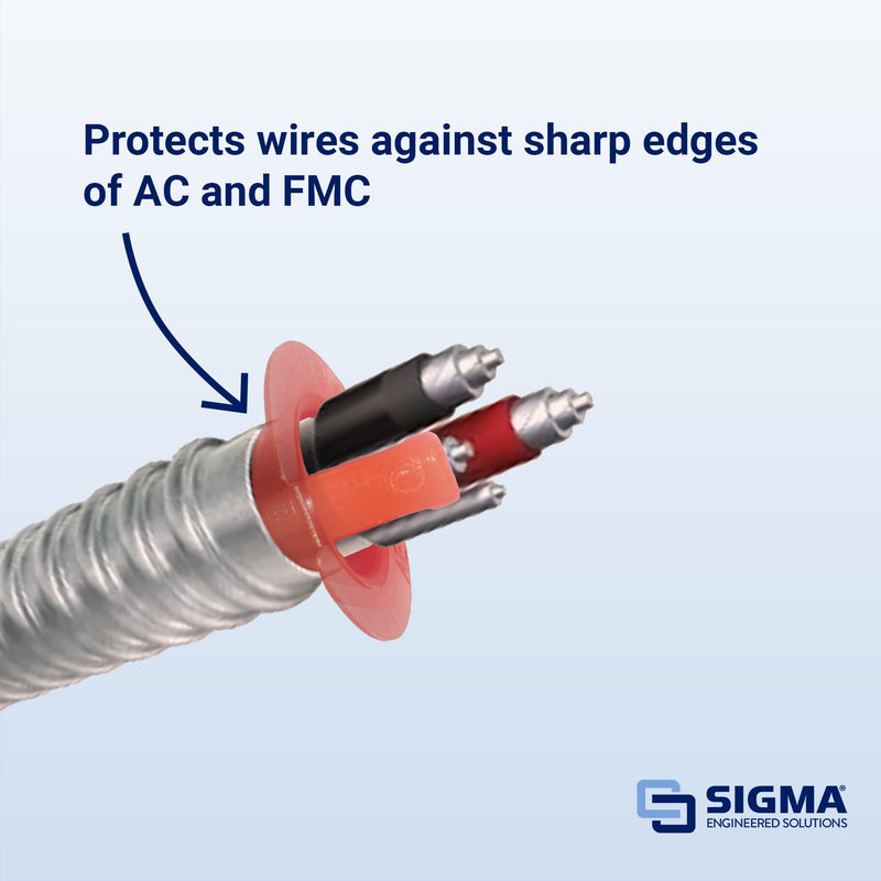 [Australia - AusPower] - SIGMA ENGINEERED SOLUTIONS ProConnex 02-55035 Anti-Short Bushing, 35-Pack 