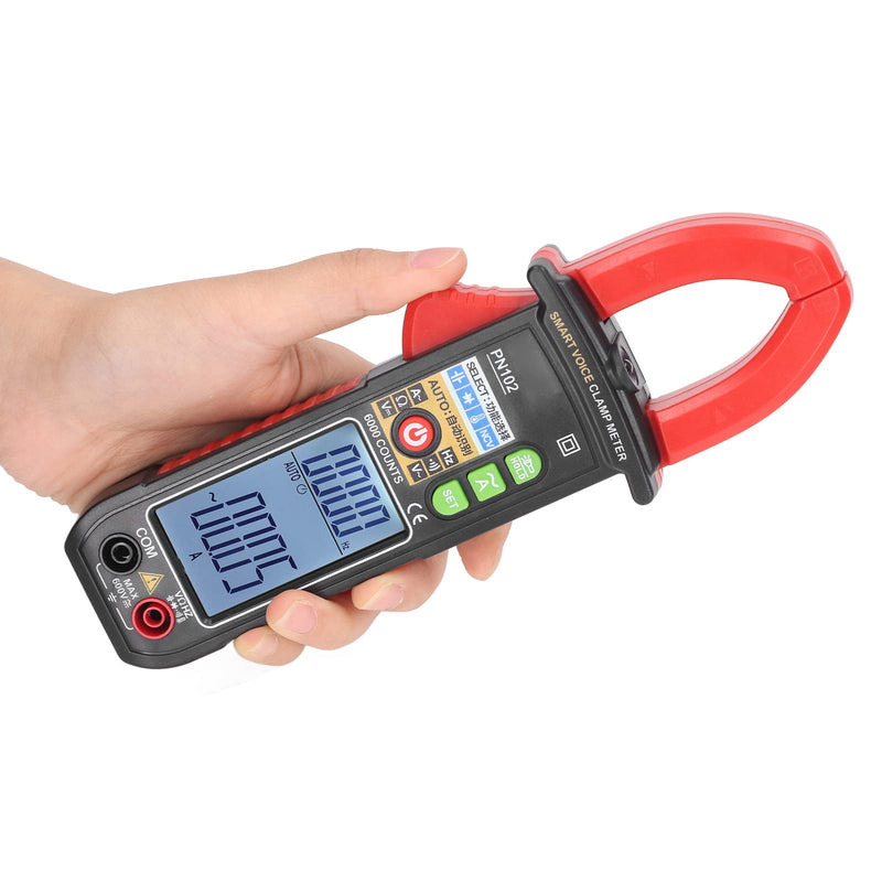 [Australia - AusPower] - Clamp Meter Tester Meter Meters Multimeter for ACDC Electrician Clamp Multimeter Measuring Meter Digital Clamp Meters 