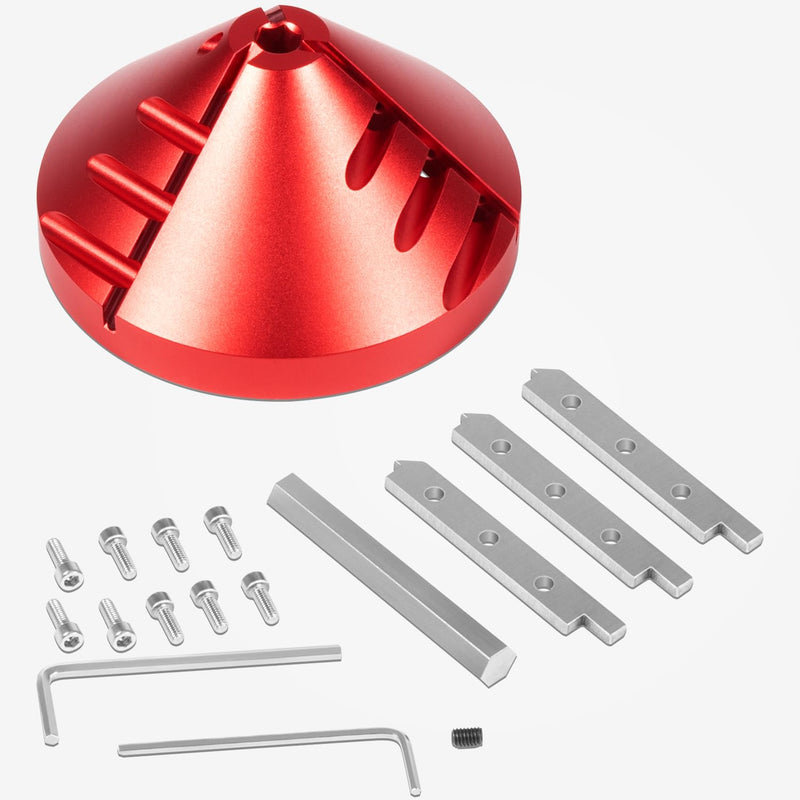 2 in 1 Inner-Outer PVC Deburring Tool, PVC Chamfer Tool, PVC Pipe Reamer, Pipe Deburring Reamer Plumbing Tool for PVC, CPVC, ABS, PP, PE Pipe With OD 0.75" to 3.5", ID 0.92" to 3.89"