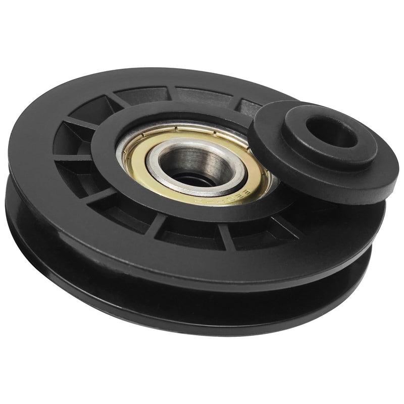 [Australia - AusPower] - Universal Bearing Pulley Wheel for Cable Machine Gym Equipment Part Garage Door 78mm-2 PCS-P 
