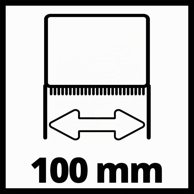 Einhell Original Sanding Strip Brush, 120 x 100 mm | Accessories for cordless brush grinder TP-BR 18/32 Li BL | for grinding | diameter 120mm | 100mm width