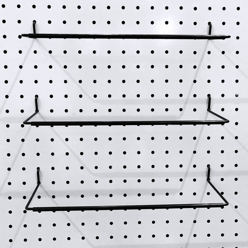 [Australia - AusPower] - 5 Pack Extendable Pegboard Paper Towel Holder,Pegboard Hook for Workshop,Garage,Kitchen,Laundry Room,Bathroom etc. 