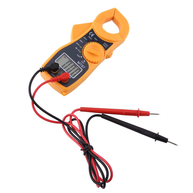 [Australia - AusPower] - Digital Clamp Multimeter, Digital Clamp Meter AC/DC Voltmeter with Voltage, AC Current, Amp, Volt, Ohm, Diode and Test Tester 