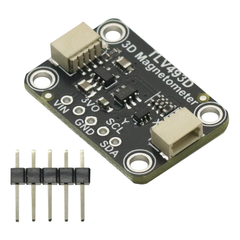 [Australia - AusPower] - TLV493D Triple-Axis Magnetometer Module Sensor DC 3V-5V for Detecting Magnets 