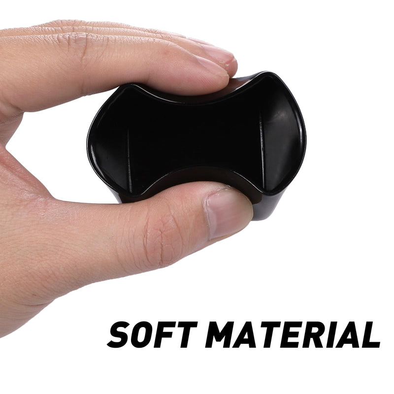 [Australia - AusPower] - 40 Packs Safety Strut Channel End Caps - Square Plastic Channel Caps Accessories for Unistrut Channel Ends (1-5/8'' x 1-5/8'', Black) for Electrical & HVAC Use 1-5/8 X 1-5/8 
