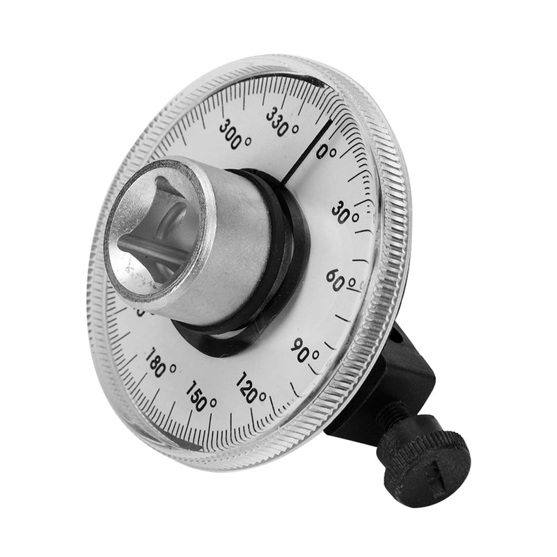 [Australia - AusPower] - Adjustable Drive Torque Protractor Wrench Car Measurement Garage Tool Set 