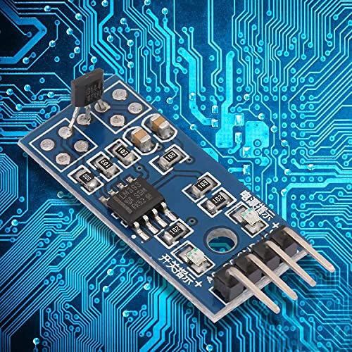 5 pieces switch hall sensor, 3144E effect sensor switch, speed counting sensor module, magnetic detector, 3.3-5 V motion sensor module