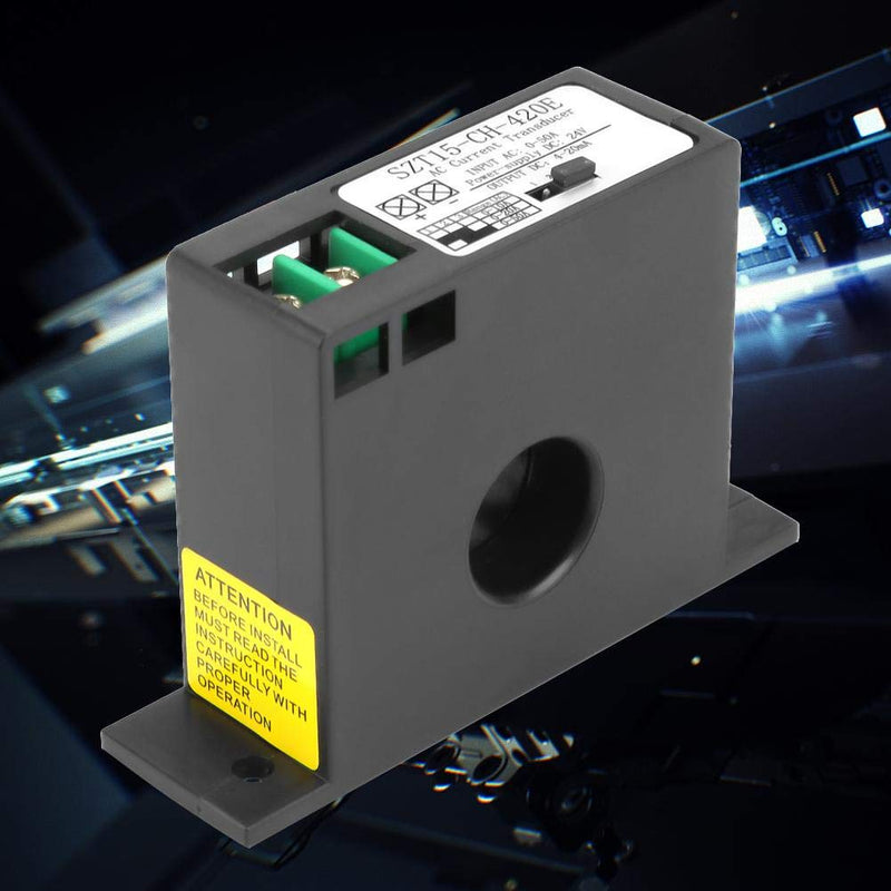AC Converter, SZT15-CH-420E Current Transformer Sensor Current Transformer AC 0-50A to DC 0-5V/0-10V/4-20mA