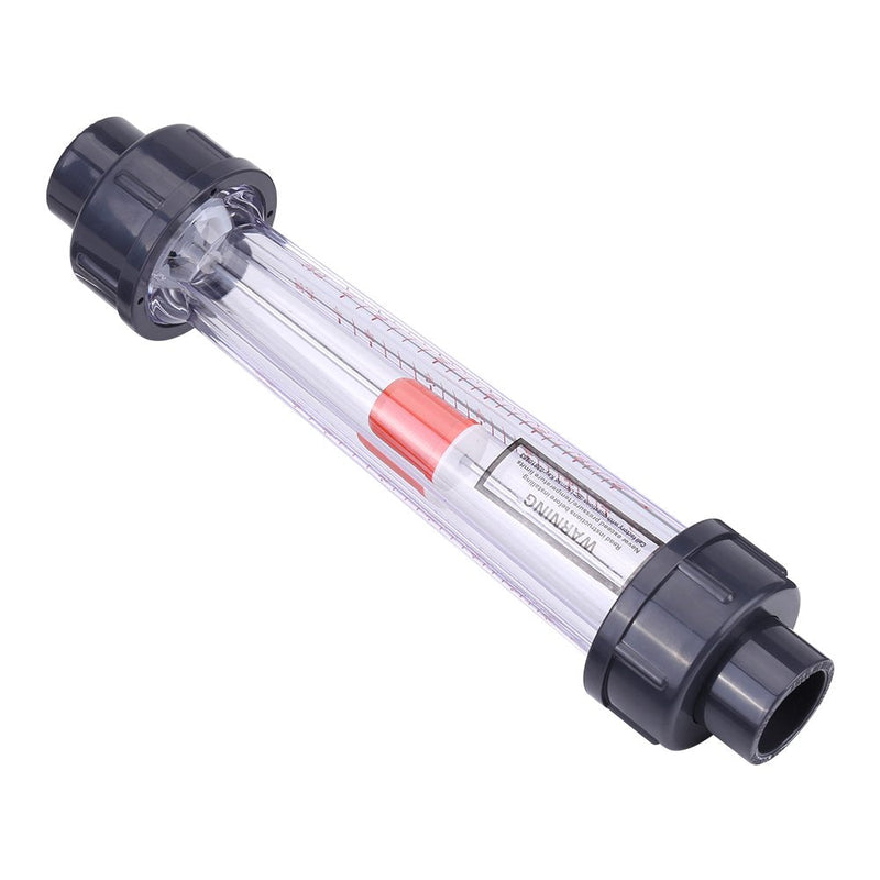 [Australia - AusPower] - Rotameter, Flow Meter Water Flow Meter Plastic Tube Type 25-250L/H Instantaneous Water Flow Meter Flowmeter 