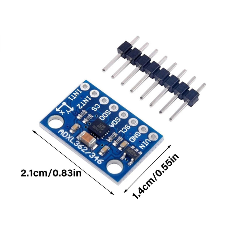 [Australia - AusPower] - ADXL362 High Performances Sensors Module 3 Shaft Accelerometer Motion Sensors Module with SPI Interfaces for 1.6V-3.5V 