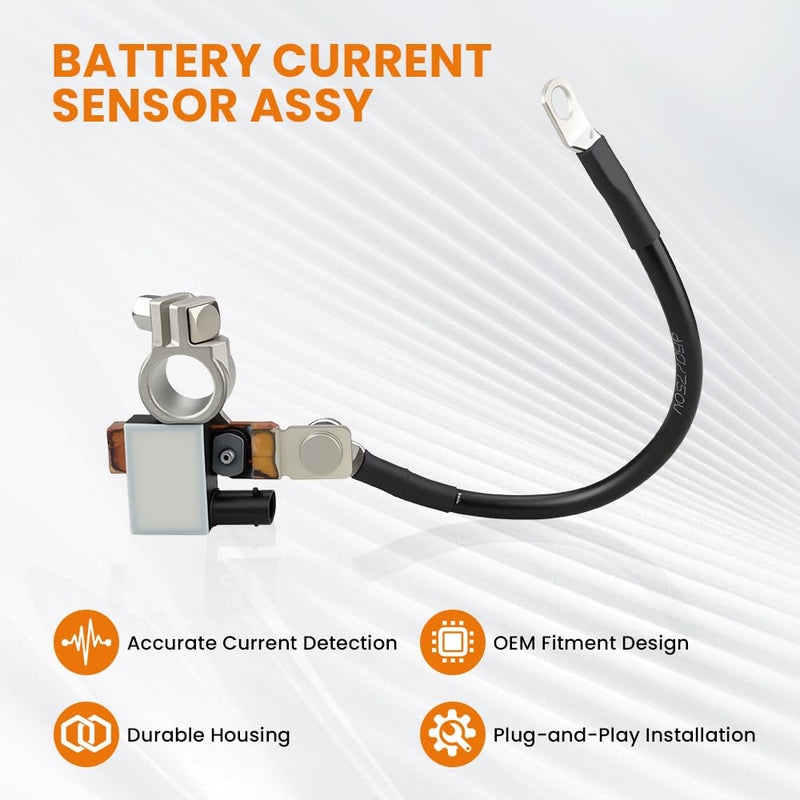 32600-TK8-A04 Battery Current Sensor Assembly Compatible for Honda Odyssey 2011-2013, Acura TL 2012-2014/TLX 2015-2017/MDX 2012-2013, Replace 32600-TK8A04 32600-TK8A01 32600-TK8A02 32600-TK8A03